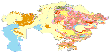 Central Asian Map